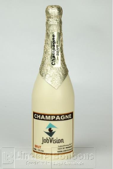 Champagnefles 30,5 cm gevuld