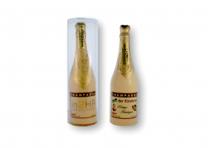 Champagnefles 30,5 cm gevuld